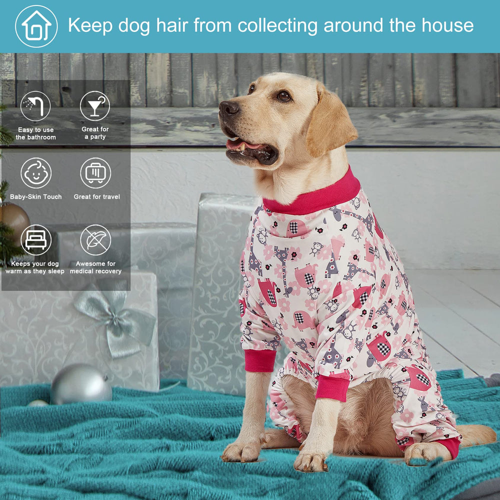 LovinPet easy to wear dog pajamas machine washable and durable