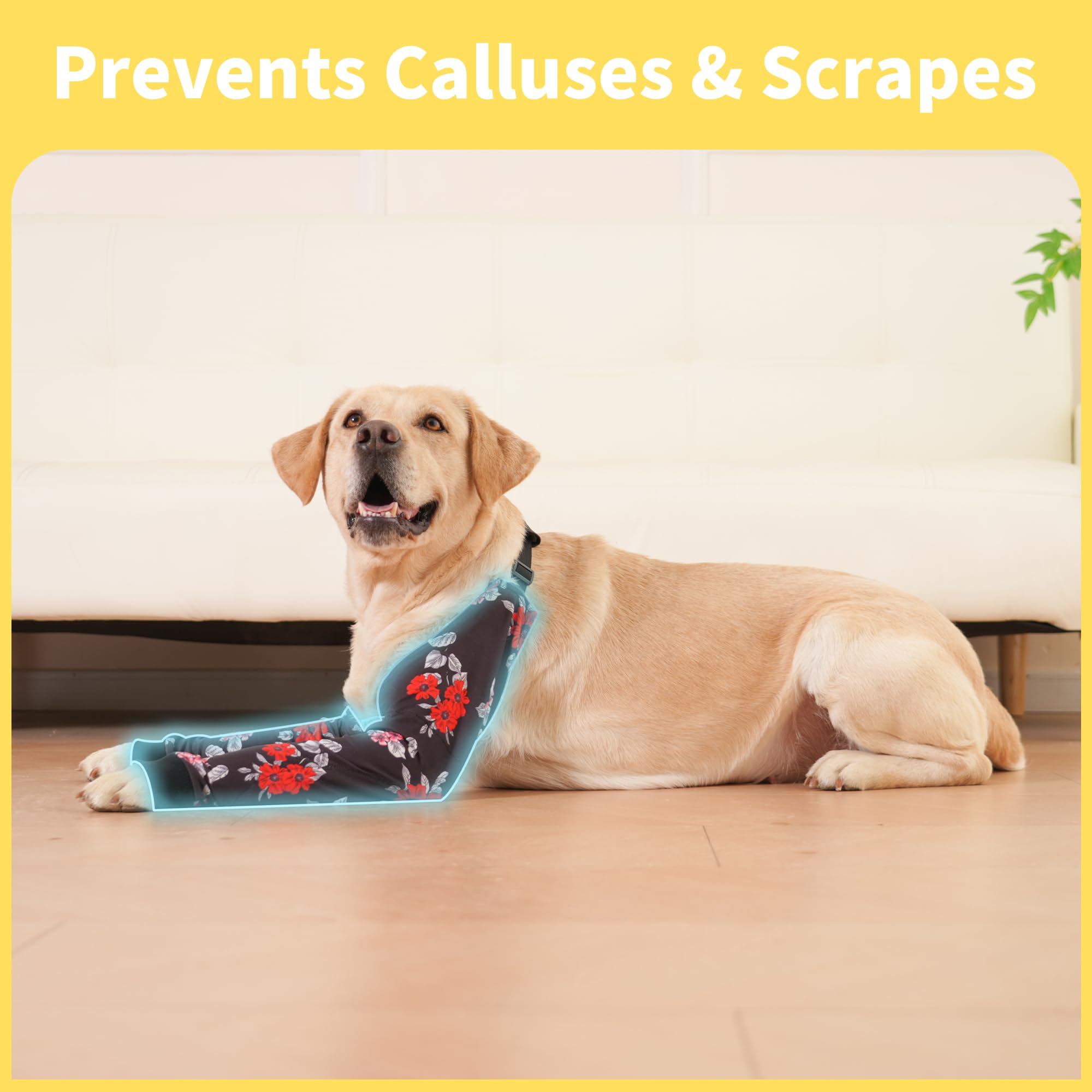 LovinPet elbow protector machine-washable for easy post-walk cleaning.
