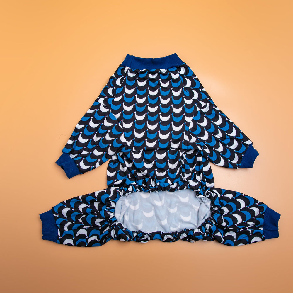 LovinPet Jammies anti-licking design shown on back view