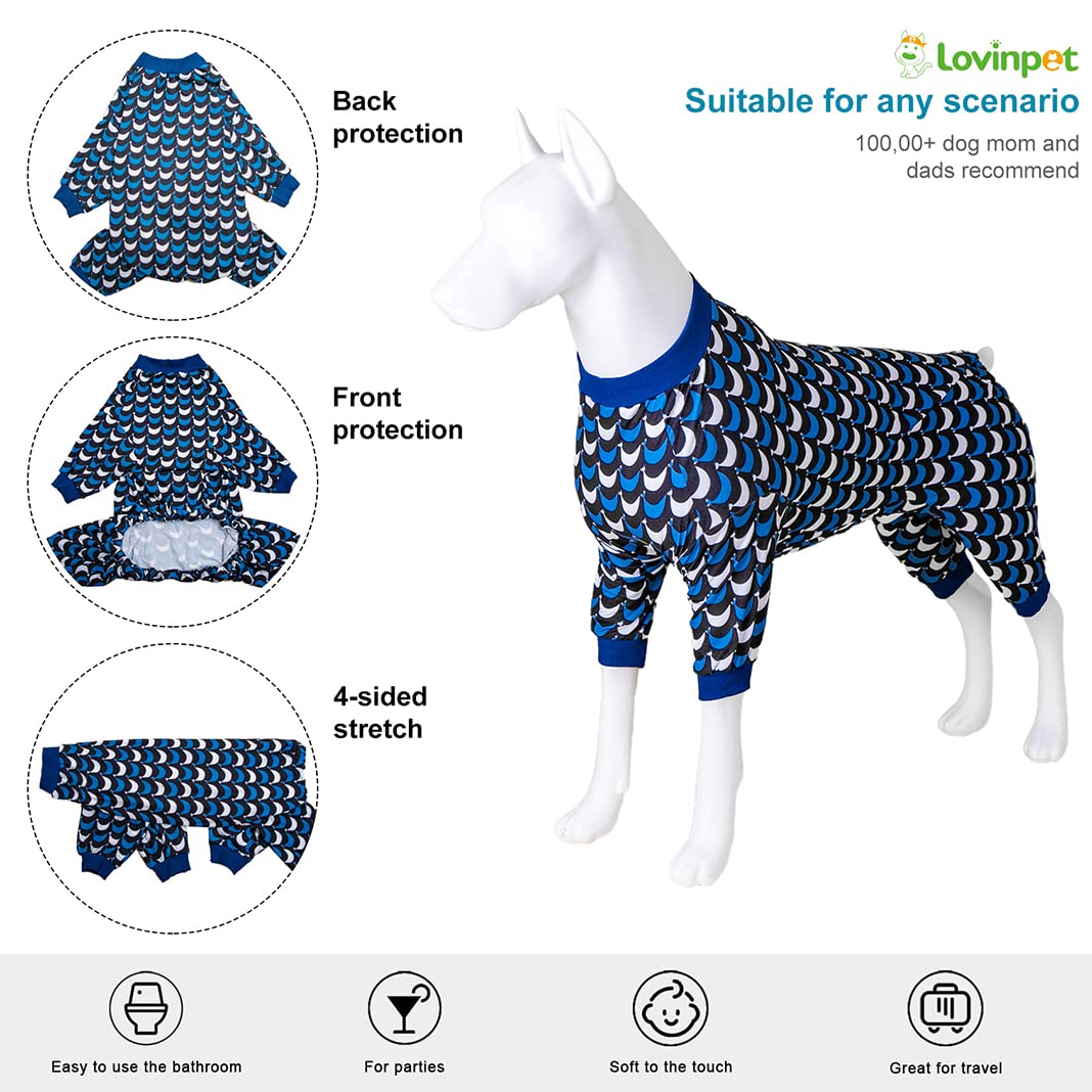 LovinPet Jammies pitbull shirt print closeup emphasizes cozy cotton-poly blend
