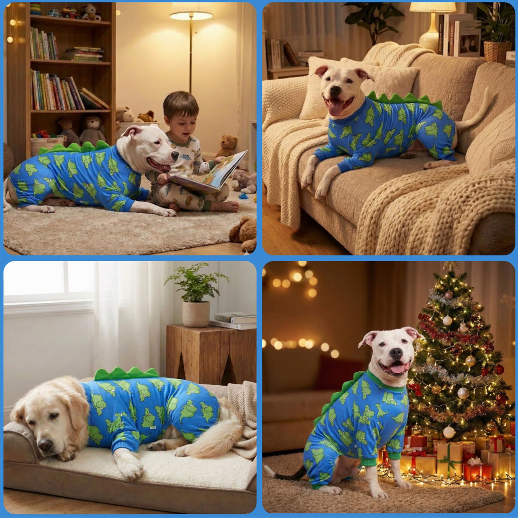 Dino eggs print on LovinPet pajamas for playful style