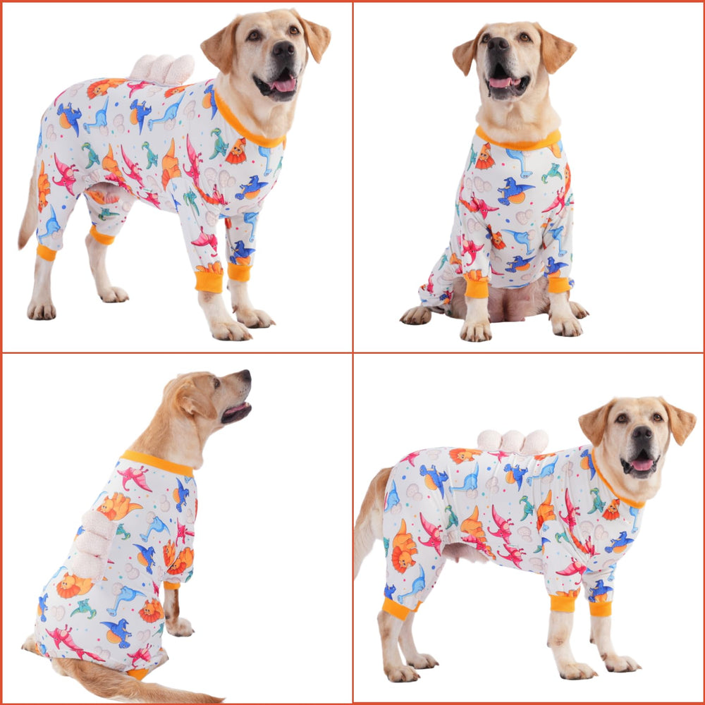 LovinPet Large Dog Pajamas easy on/off closure demonstrates quick dressing