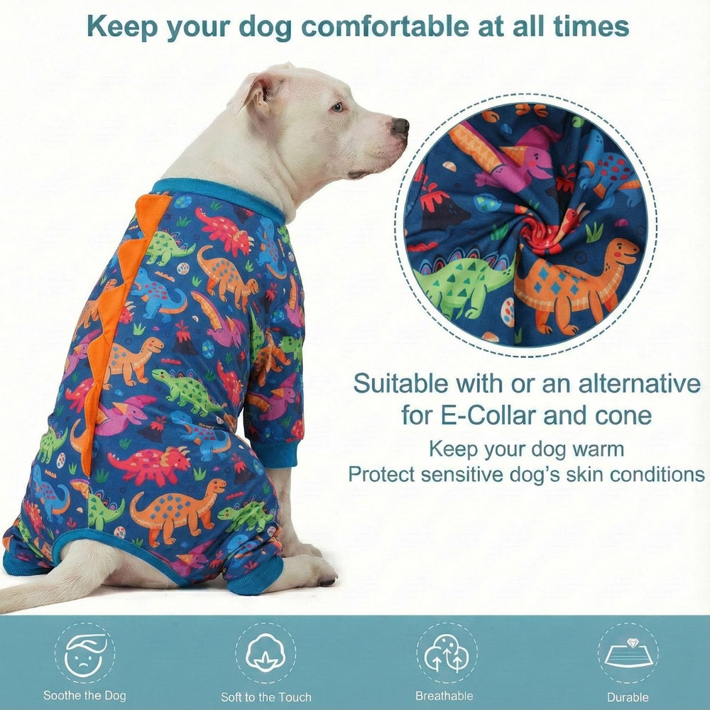 LovinPet large dog pajamas post-op coverage demonstrates light recovery-support for incisions