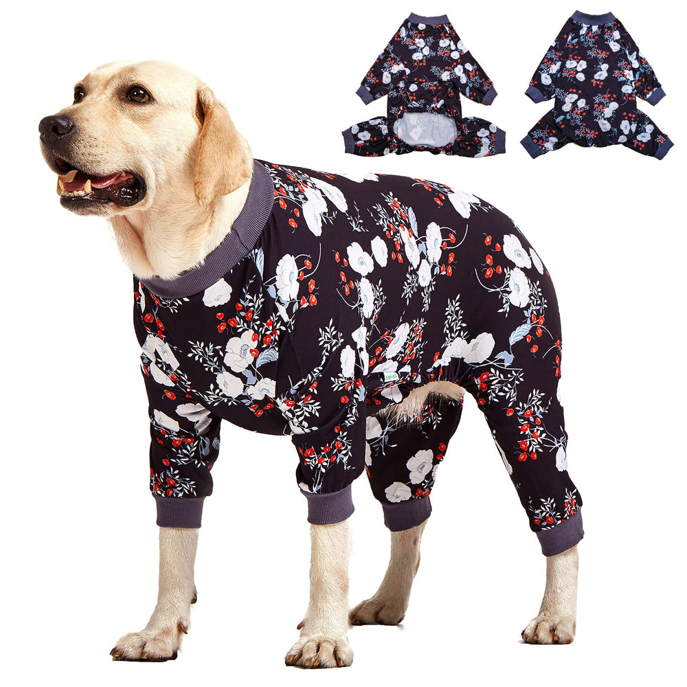 LovinPet protective-suit for large dogs keeps wounds clean during recovery and prevent licking