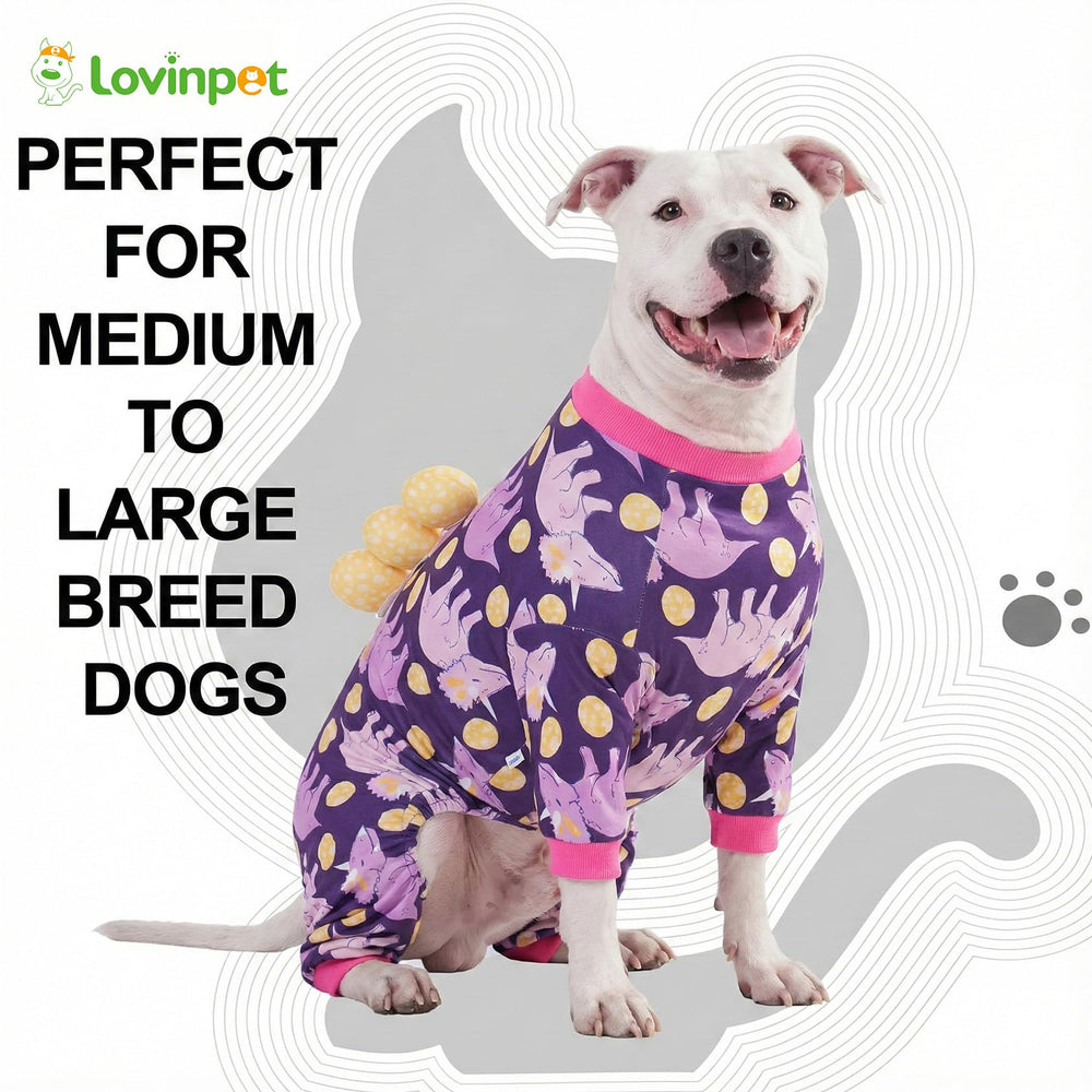 LovinPet large dog pajamas UV-shield fabric for outdoor comfort