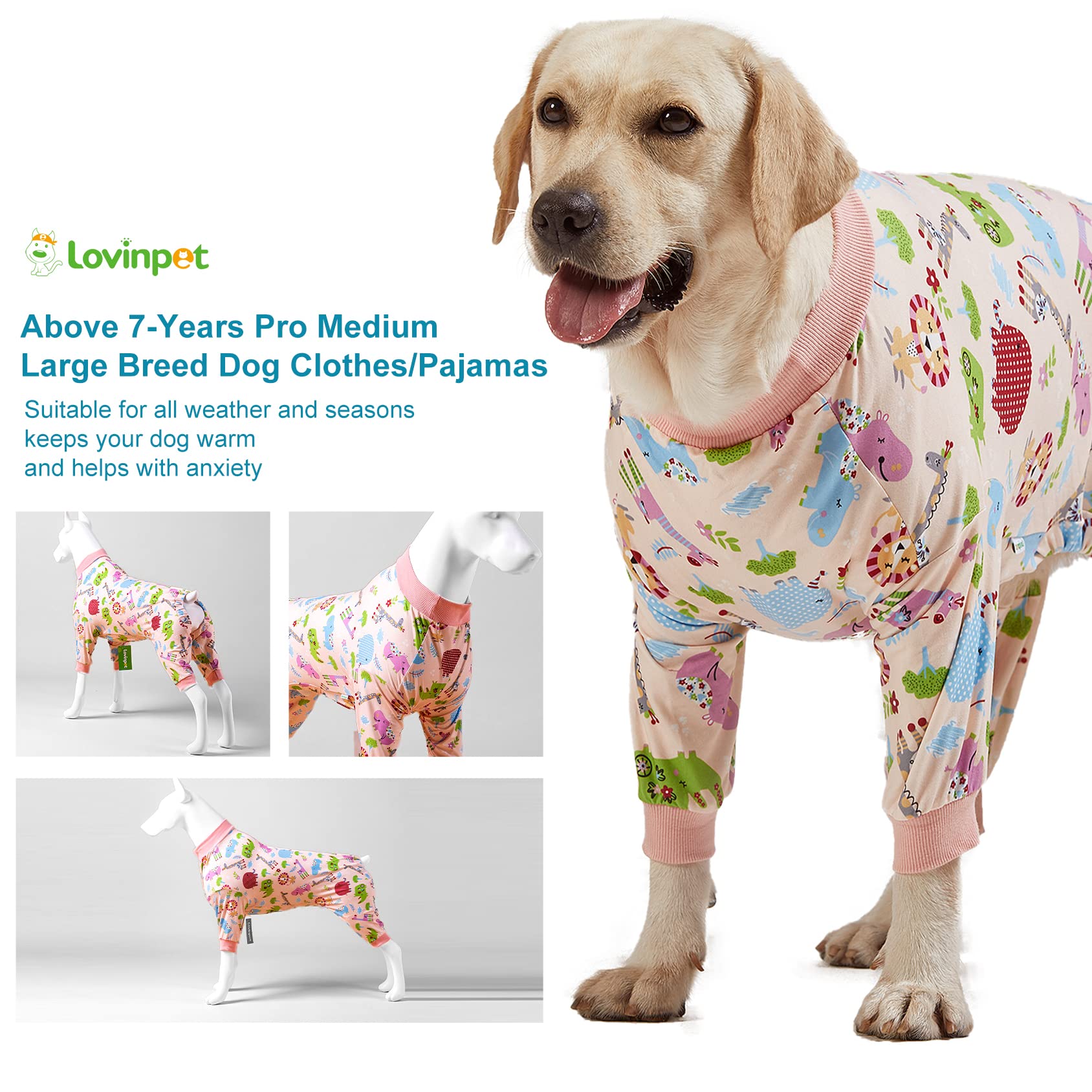 LovinPet easy-on-off design supports quick wardrobe changes.