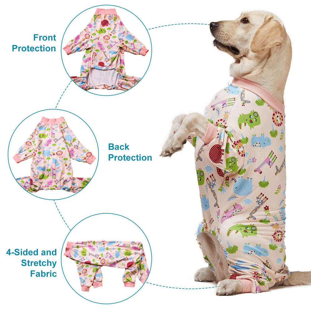 LovinPet dog PJS fabric closeup reveals soft cotton-poly blend.