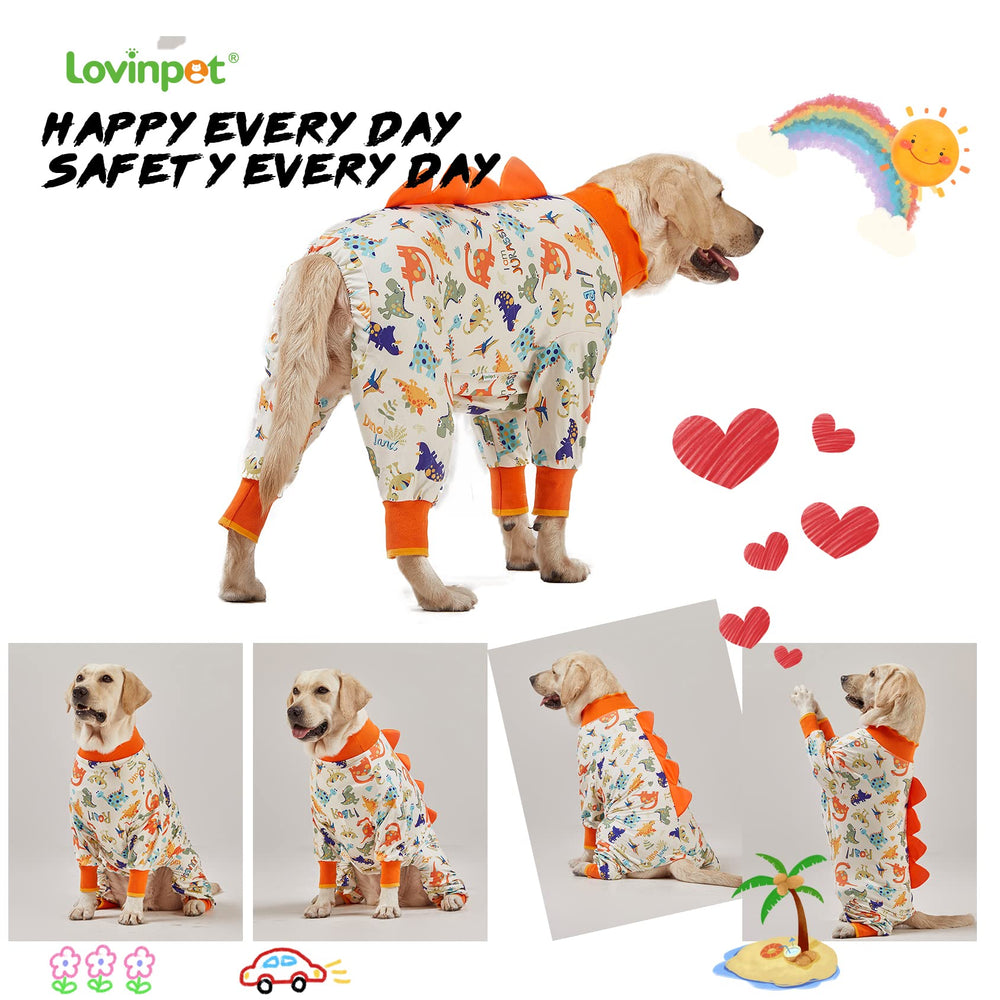 LovinPet dinosaur collar design adds eye-catching style while ensuring a secure fit.