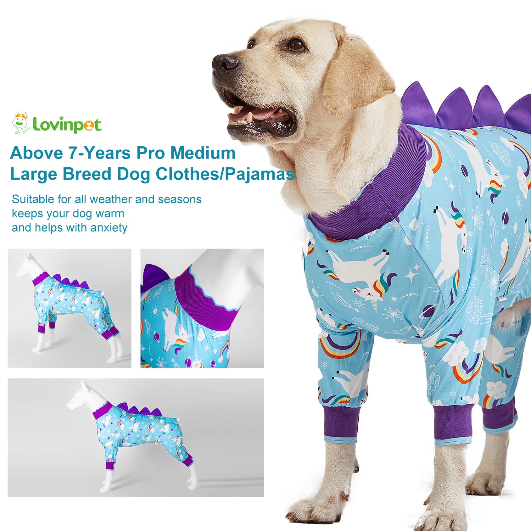 LovinPet machine-washable dog pajamas simplify cleaning after playful days