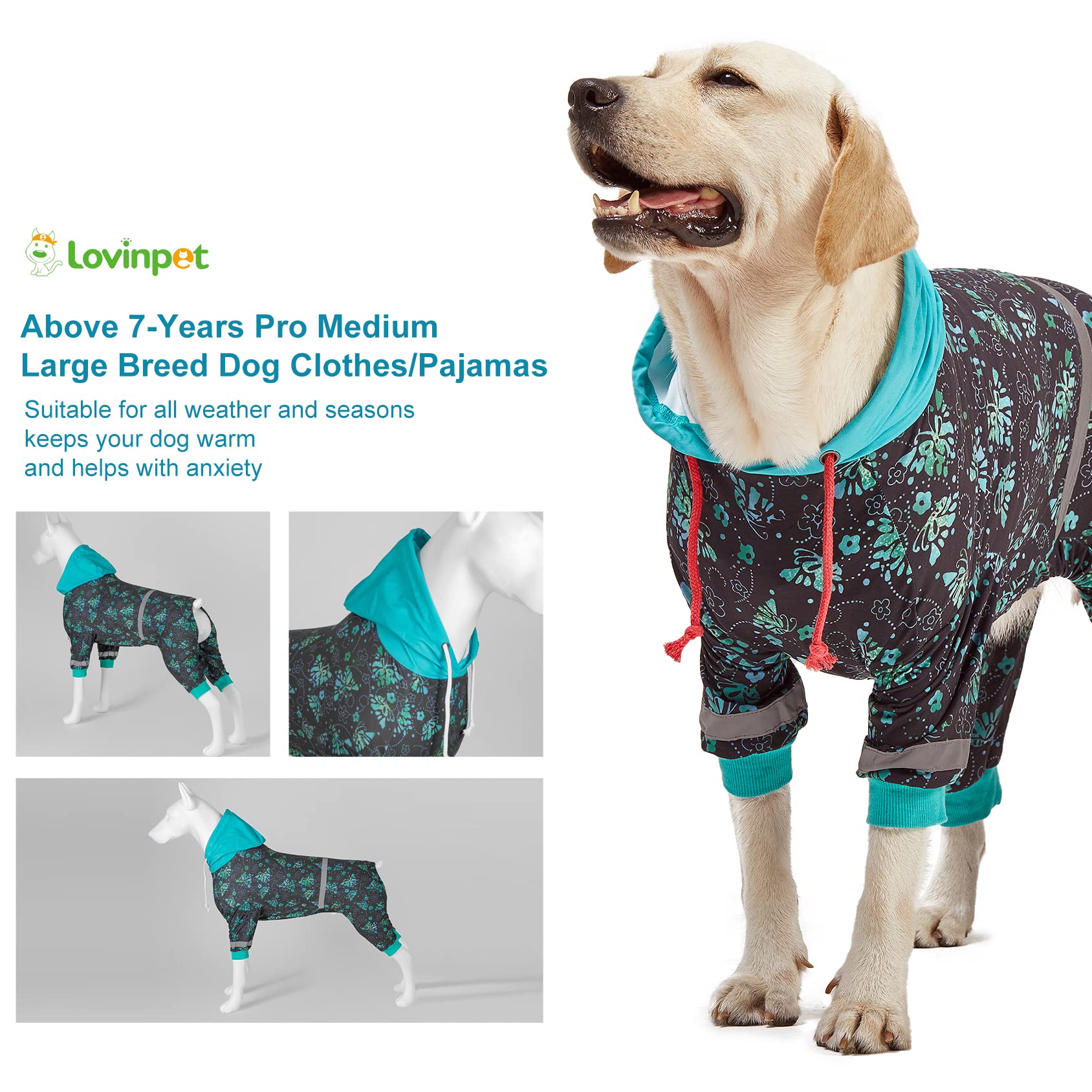 LovinPet machine-washable dog pajamas simplify post-play cleanup.