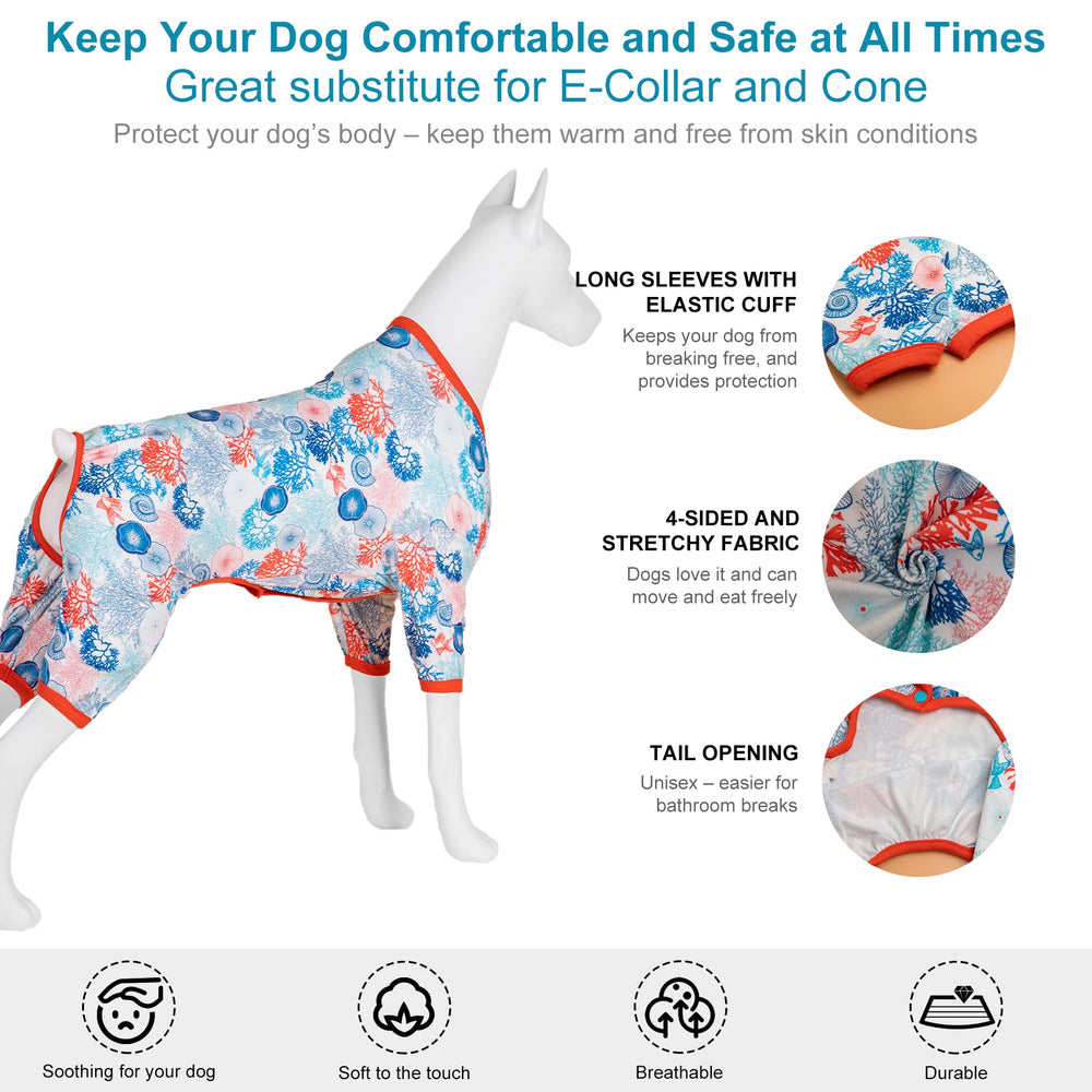 LovinPet Pajamas easy-to-wear dog clothes quick dressing and comfy fit