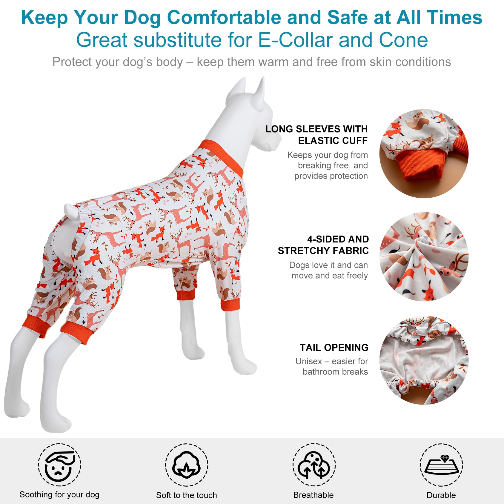LovinPet pajamas-for-pitbulls-01: cozy nighttime wear for large breeds