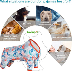 LovinPet Pajamas lightweight soft fabric breathable comfort for daily wear