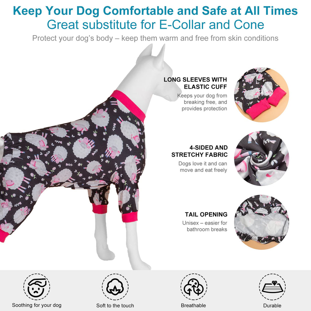 LovinPet pajama after surgery scenario, comfort-focused design for recovery days.