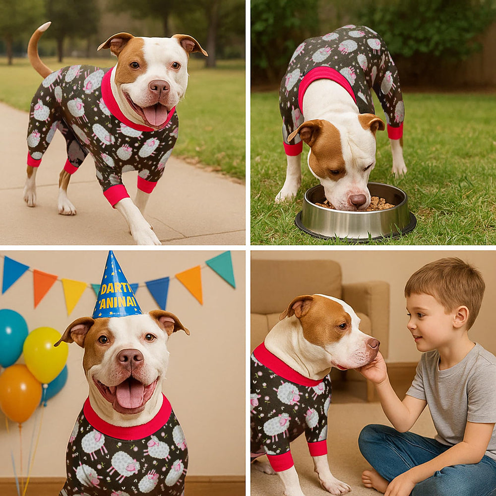 LovinPet pajama fabric weave close-up, soft texture for all-day comfort.