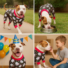 LovinPet pajama fabric weave close-up, soft texture for all-day comfort.