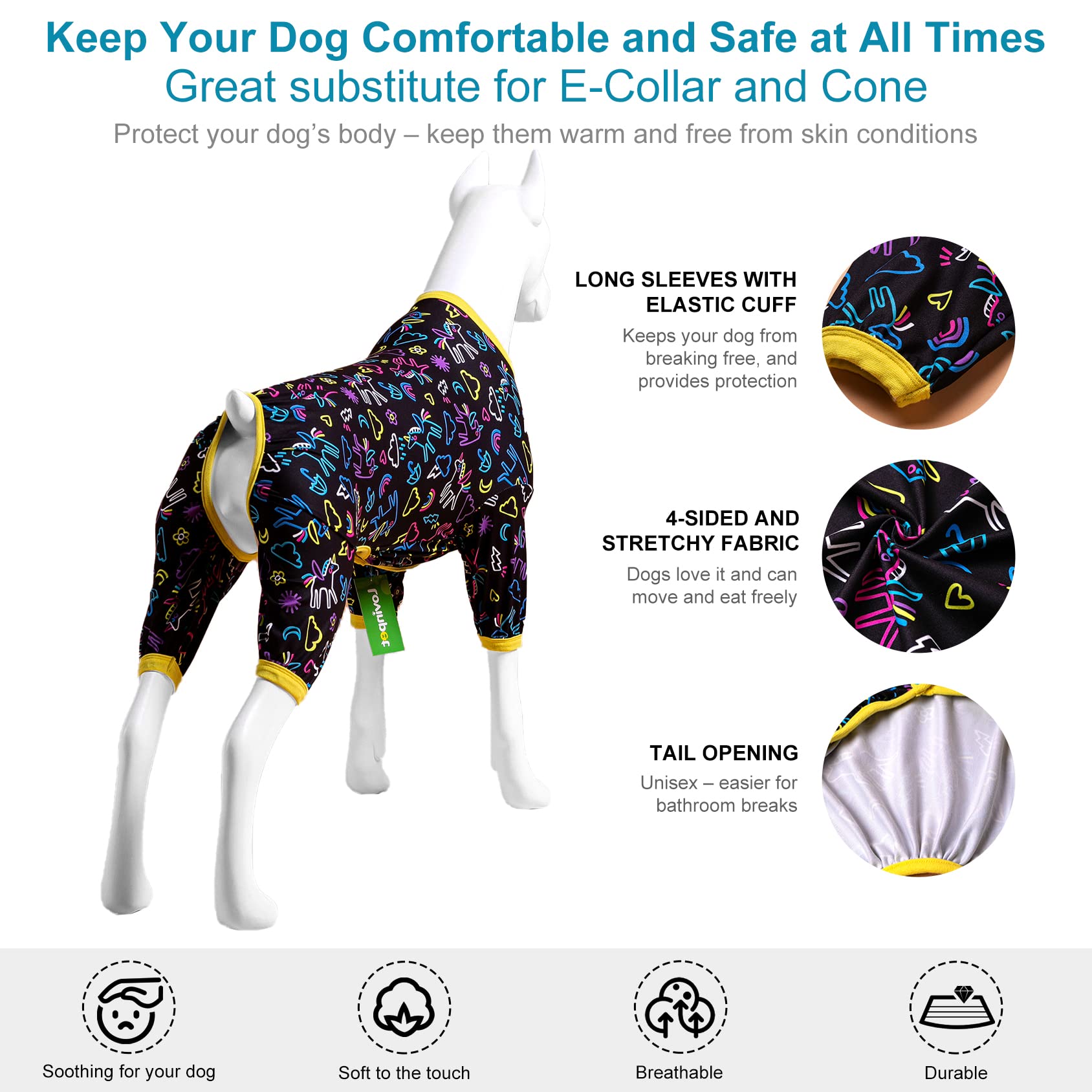 LovinPet cone-alternative gear helps avoid the dreaded cone during recovery