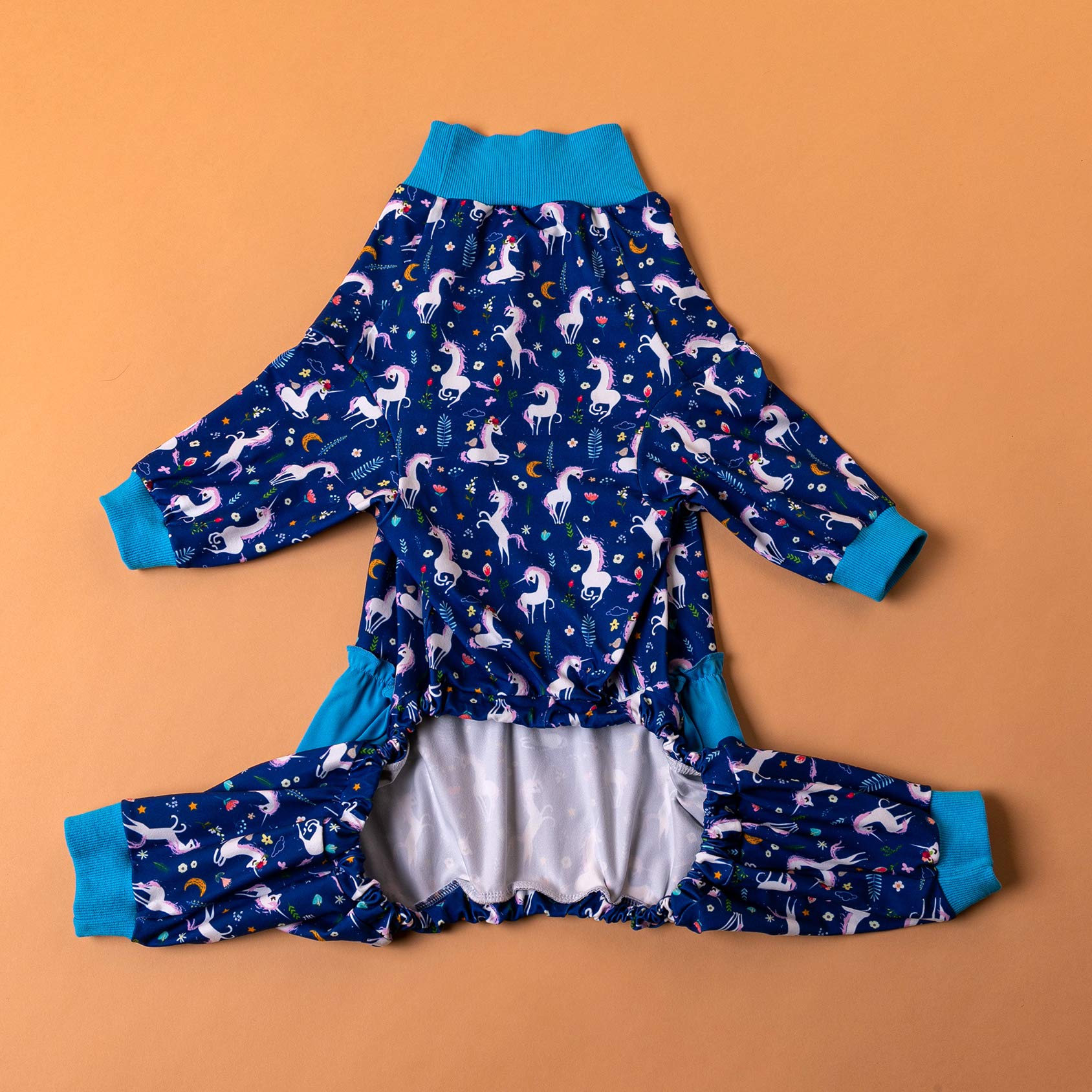 LovinPet pitbull-friendly PJs accommodate barrel-chested builds with soft fabric.