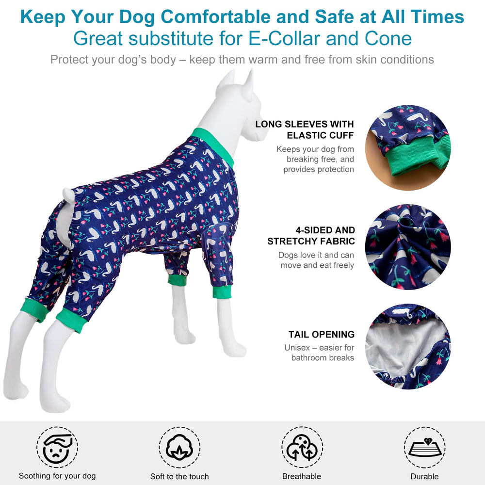 LovinPet pitbull-party-clothes-pajamas add festive style