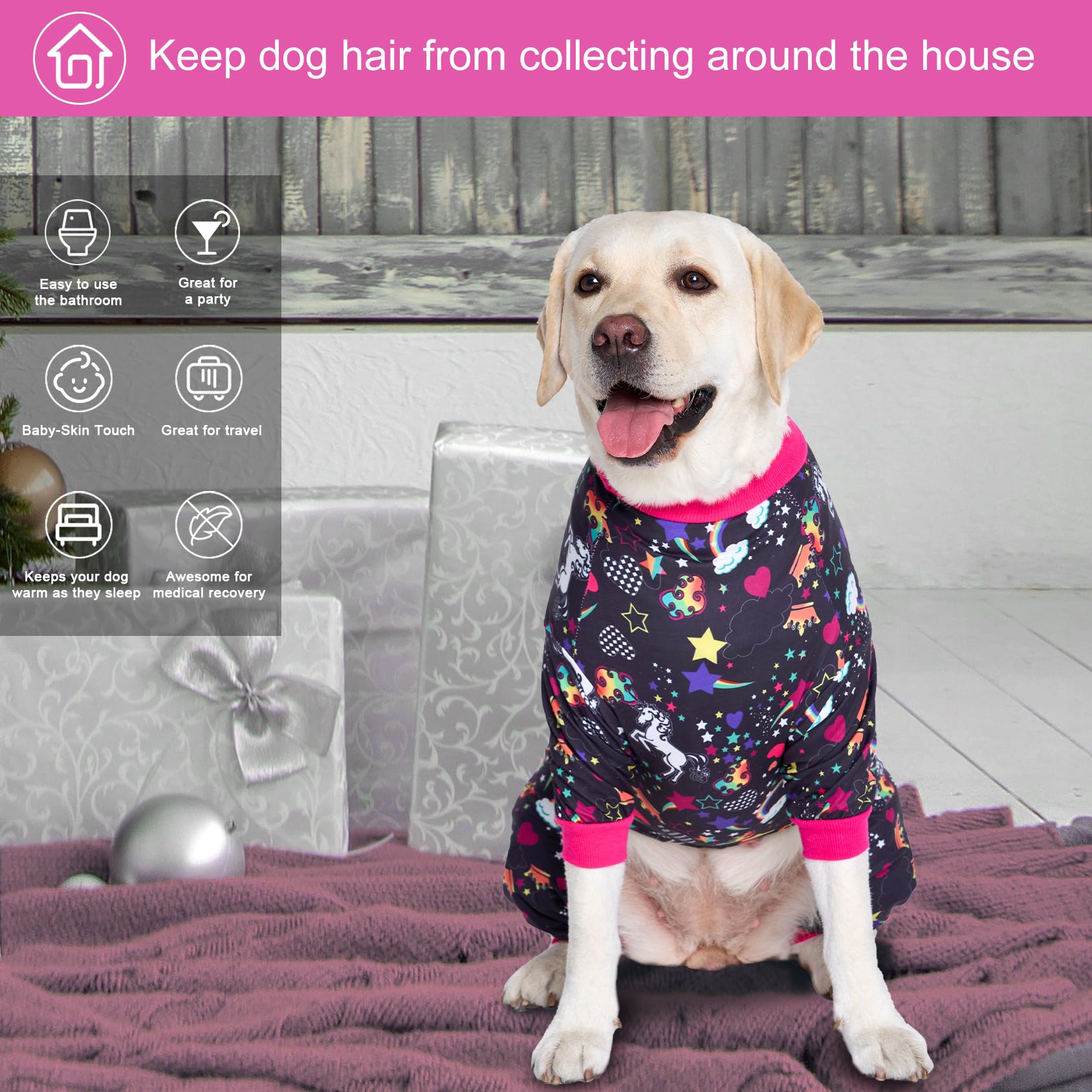 LovinPet PJS lightweight-knit-pullover is warm, breathable, and easy to wear.