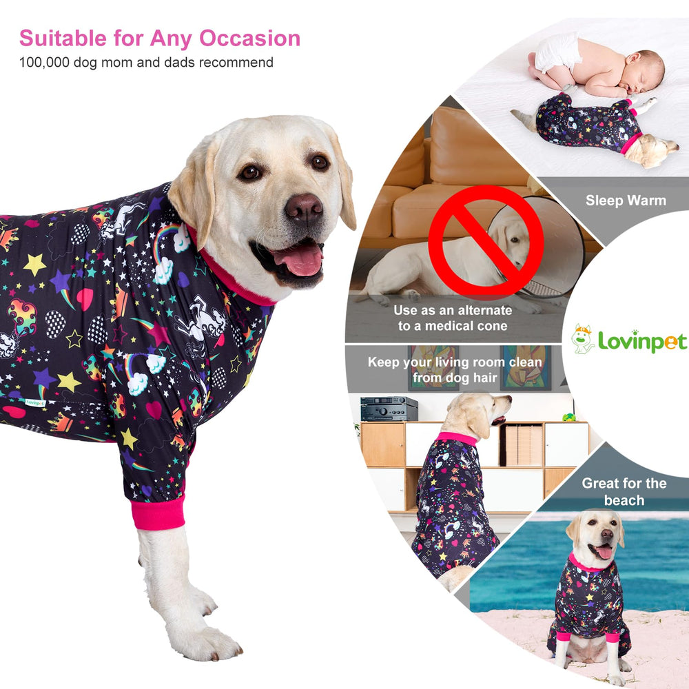 LovinPet PJS snug-fitting design may help soothe nervous dogs with gentle pressure.