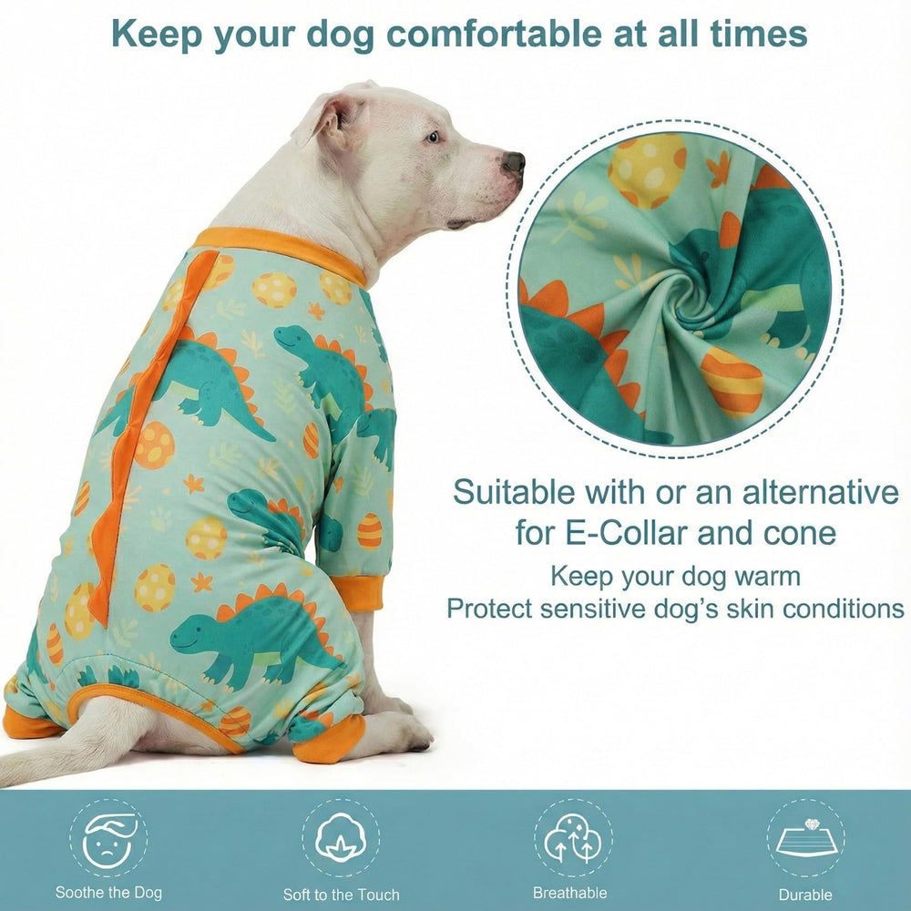 LovinPet post-op recovery suit helps deter licking after surgery