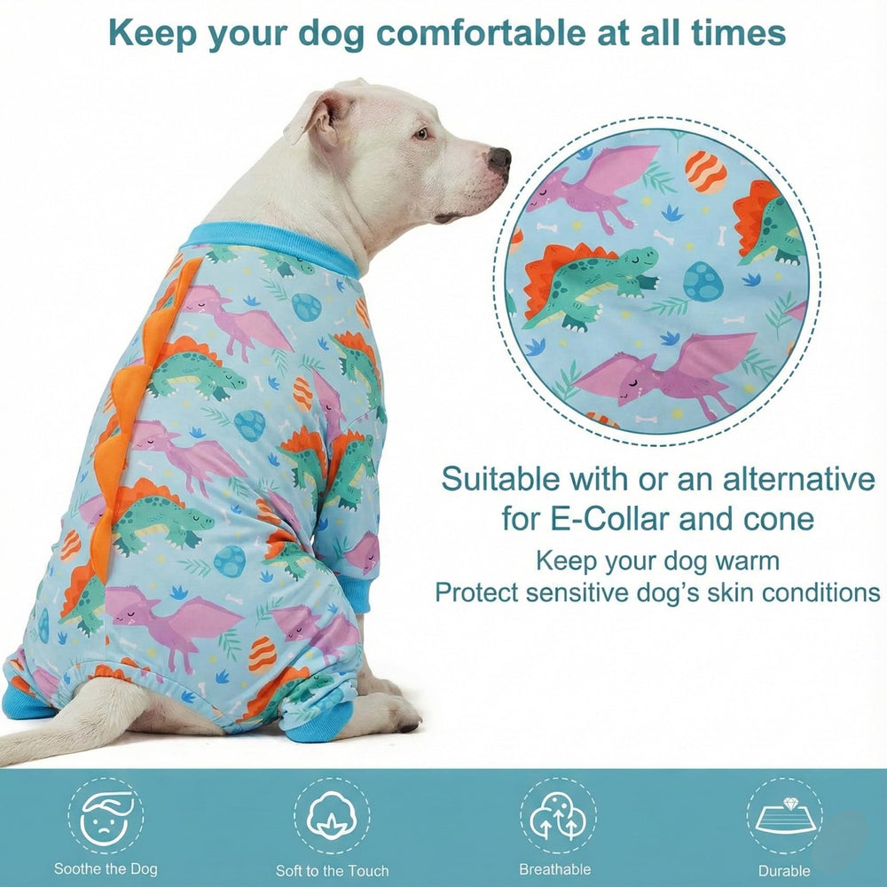 LovinPet post-op recovery suit provides gentle protection of incisions while allowing movement