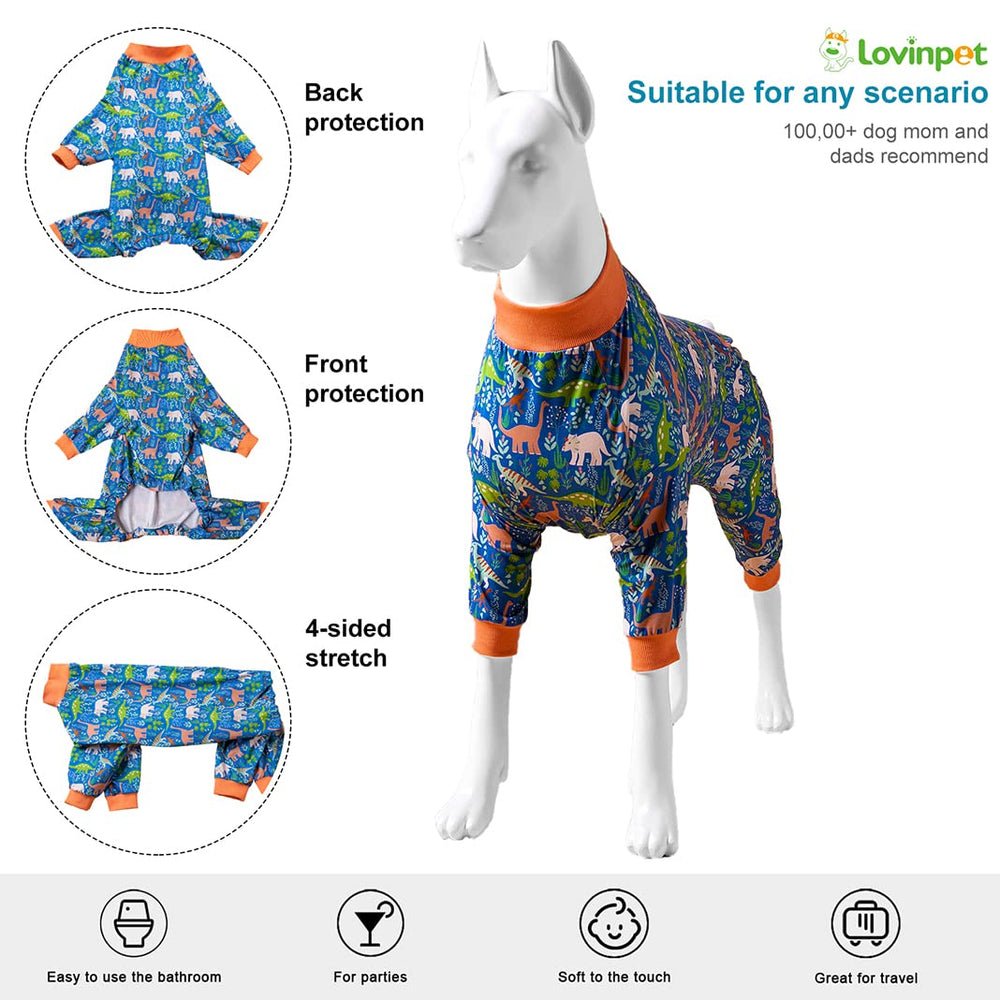LovinPet post-surgery dog shirt provides wound protection and coverage