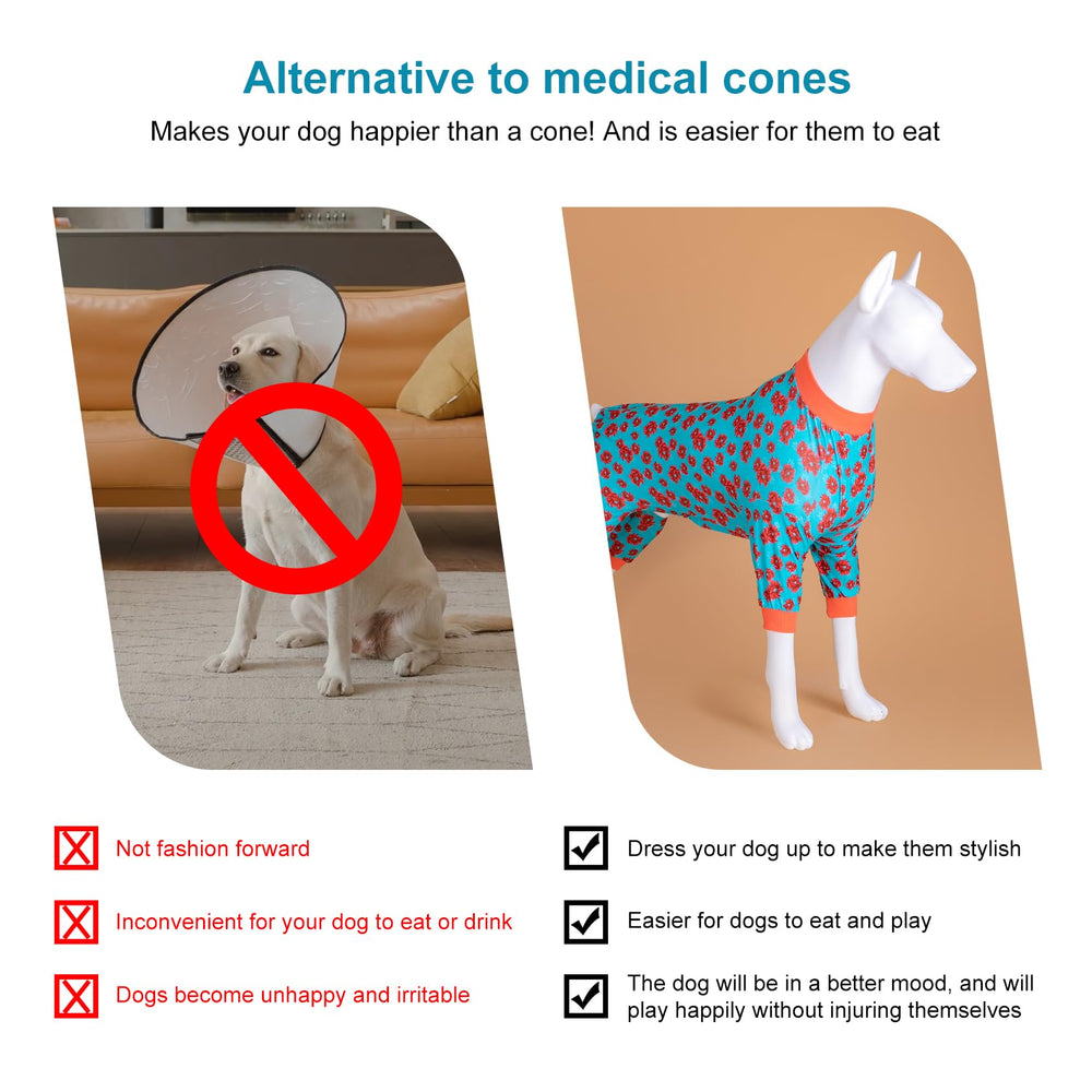 LovinPet post-surgery pajamas; gentle coverage and warmth for healing periods.