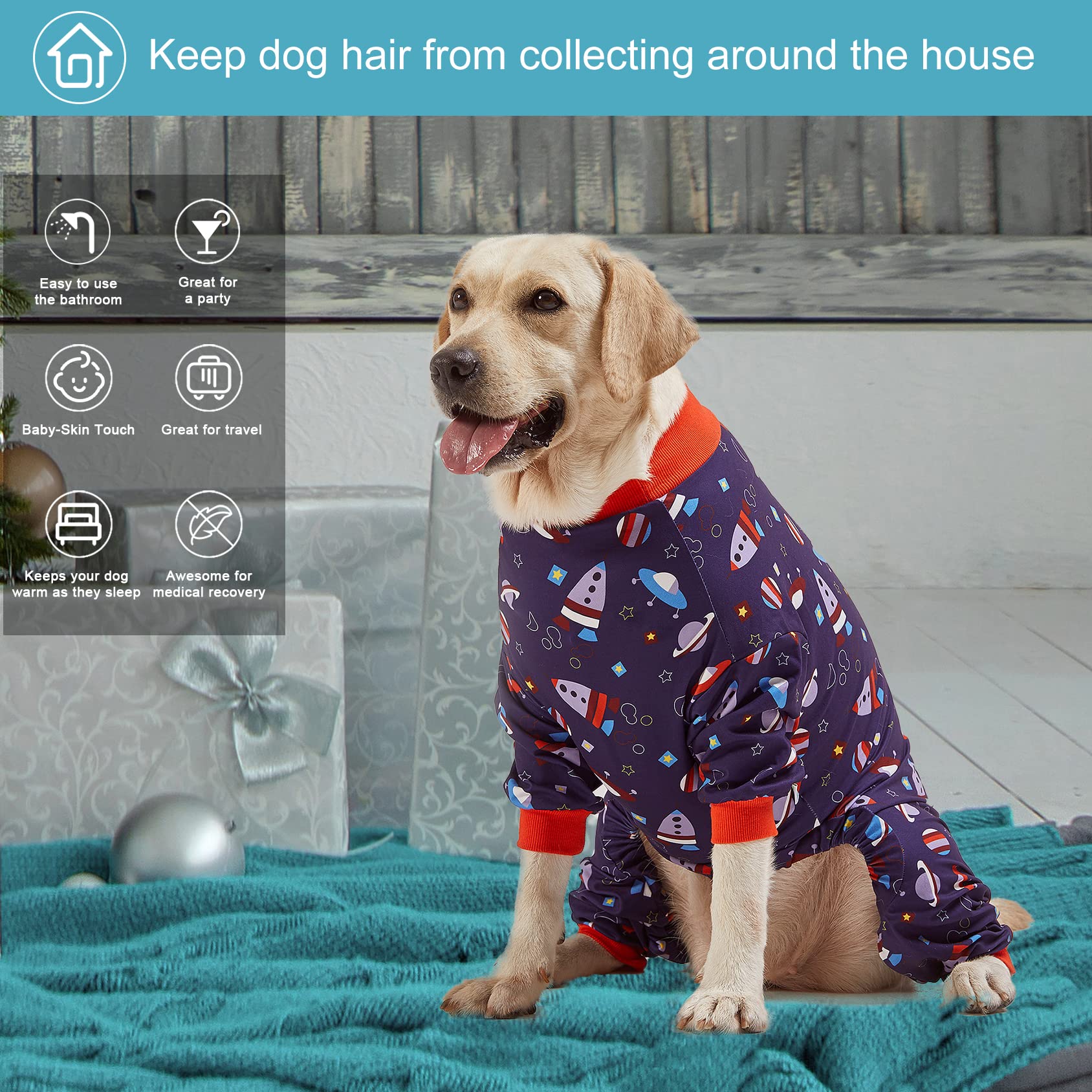 LovinPet elastic neck area shown for secure, comfy wear