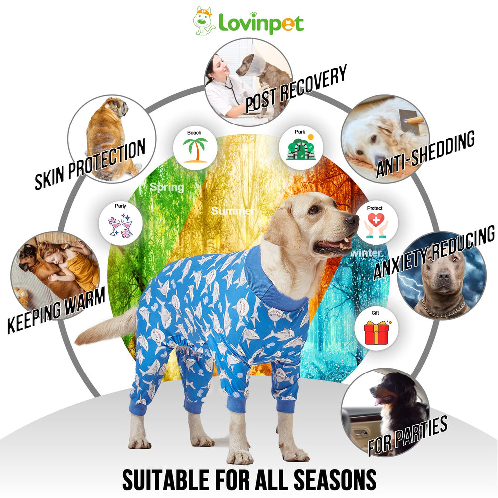 LovinPet recovery-suit cone-alternative shields wounds and supports recovery