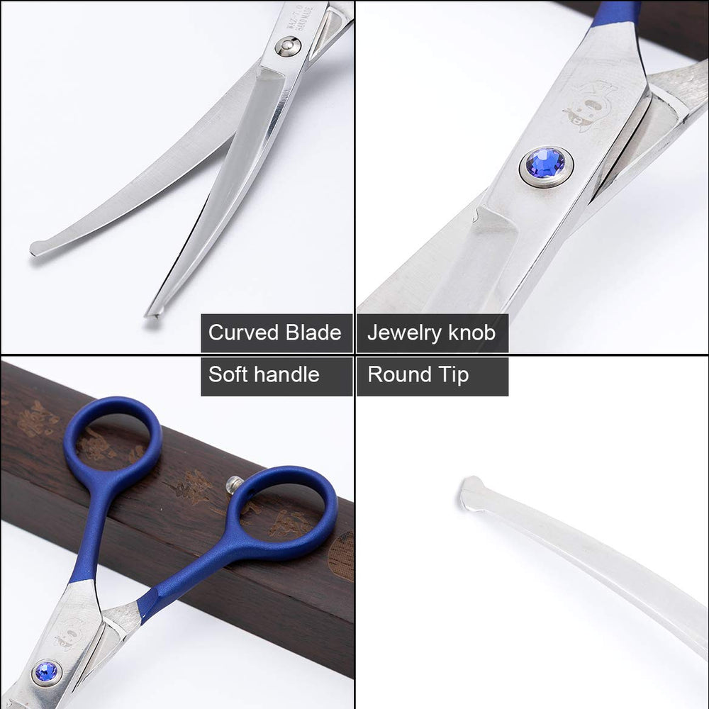 LovinPet right-handed curved detailed image shows comfortable grip for precise curves.
