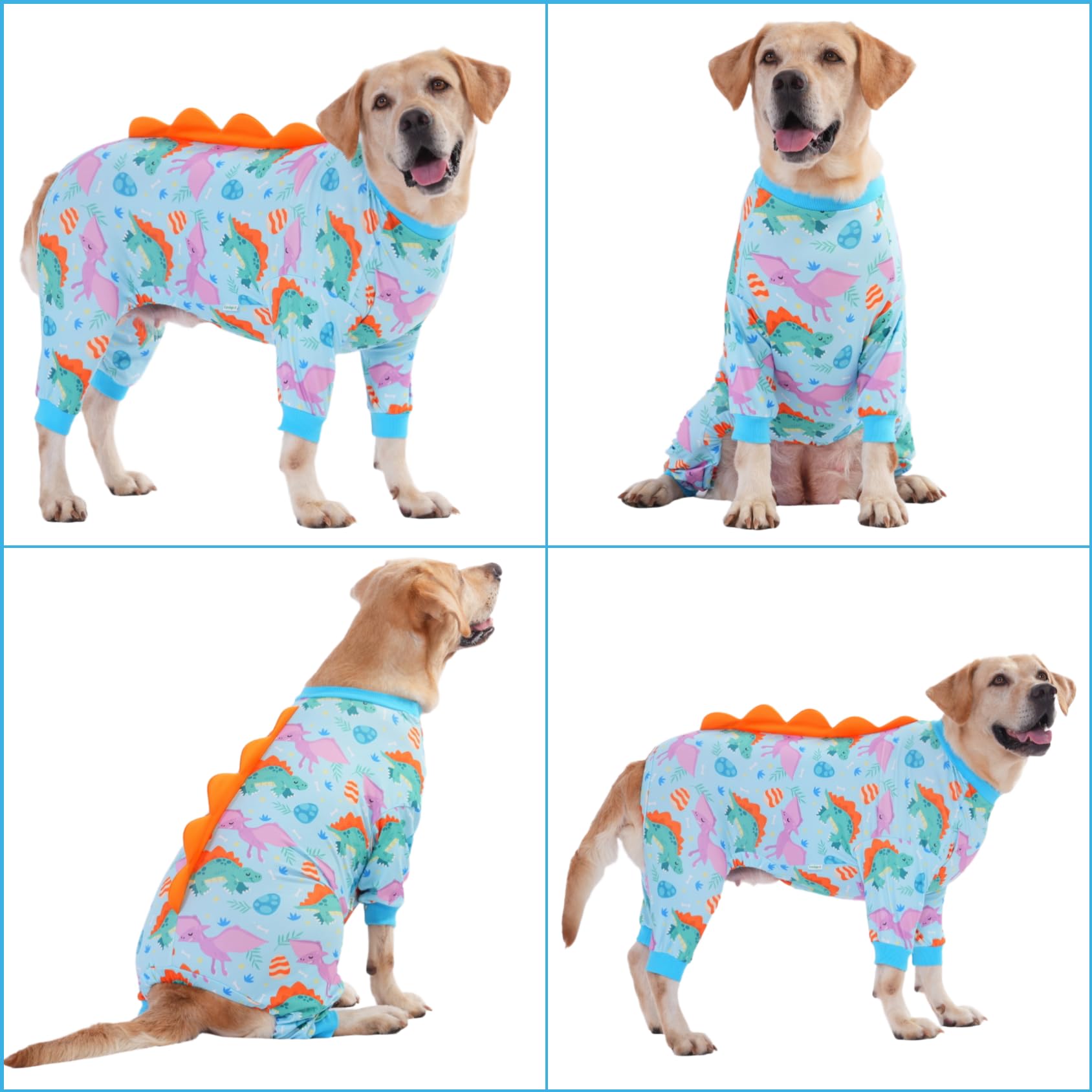LovinPet roomy fit for large breed ensures full coverage for bigger dogs