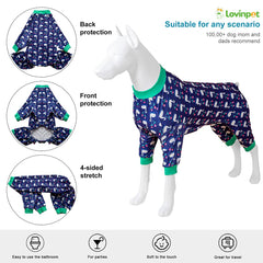 LovinPet stretchy-fabric-pajamas ensure easy wear and flexible movement
