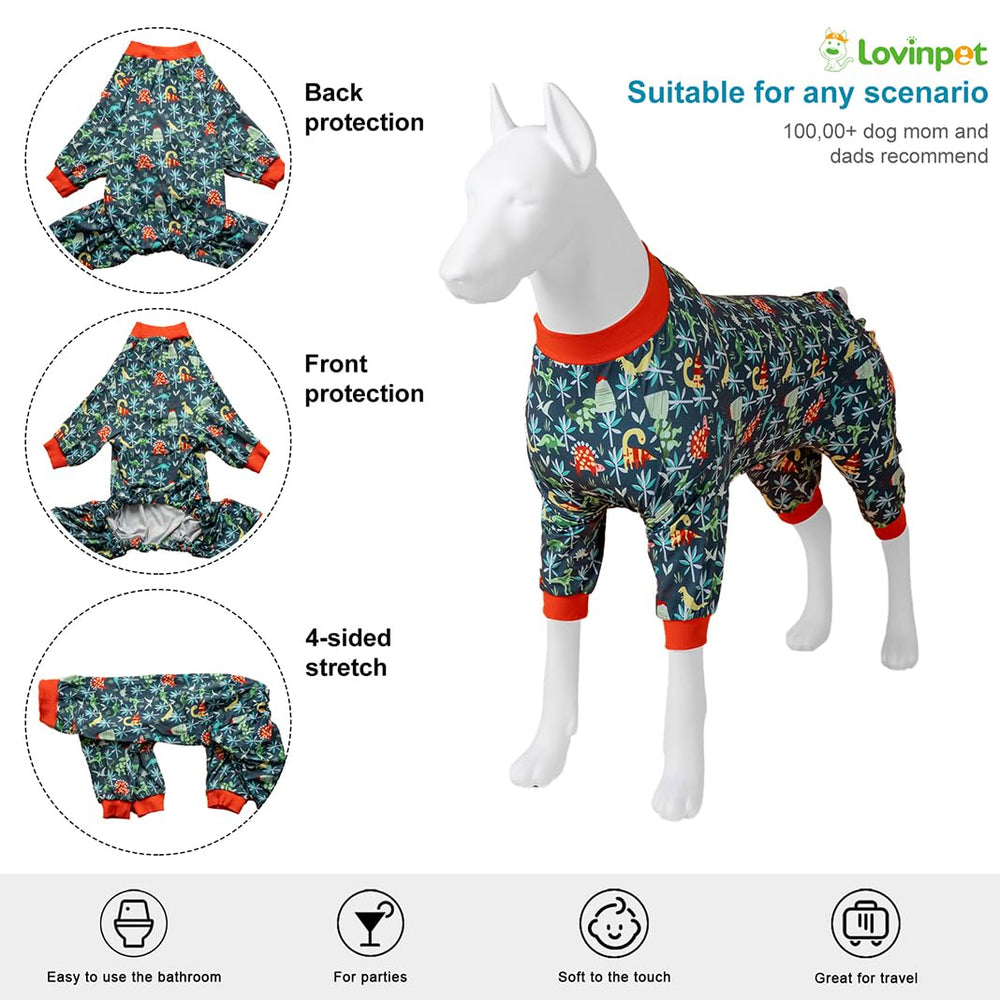 LovinPet sun-protection coverage keeps dogs shielded during sunny outings.