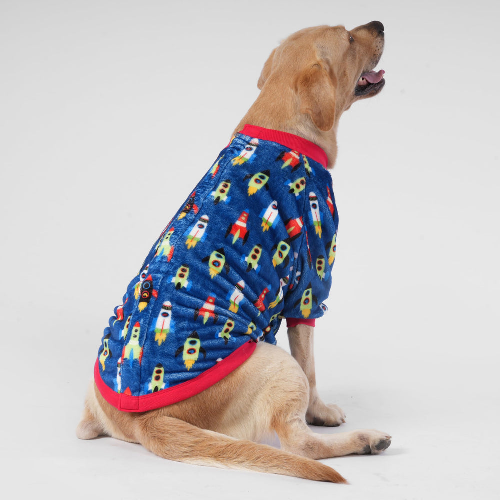 Double-sided fleece closeup from LovinPet sweater emphasizing warmth and softness.