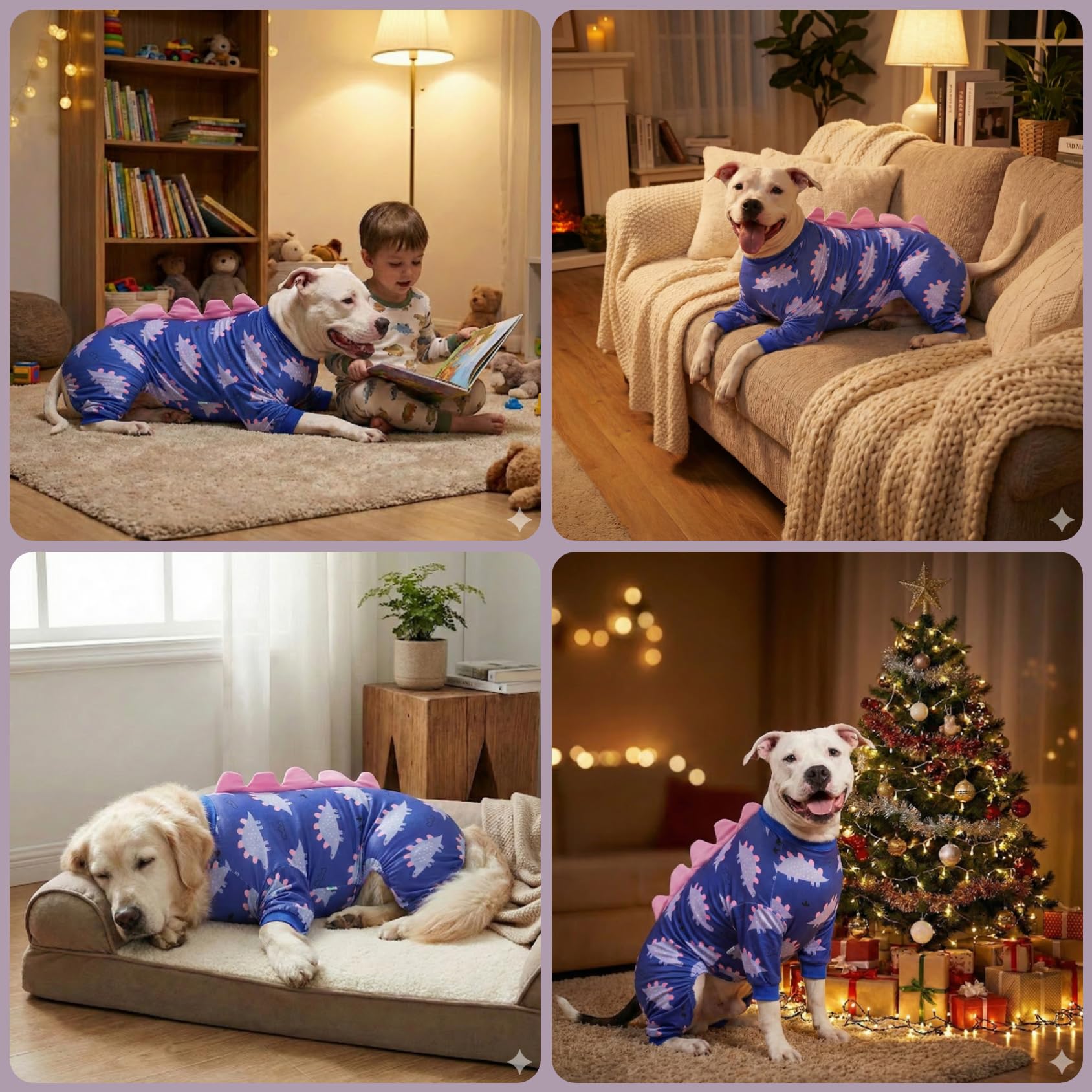 LovinPet wings print dog pajamas for cute, cozy styling.