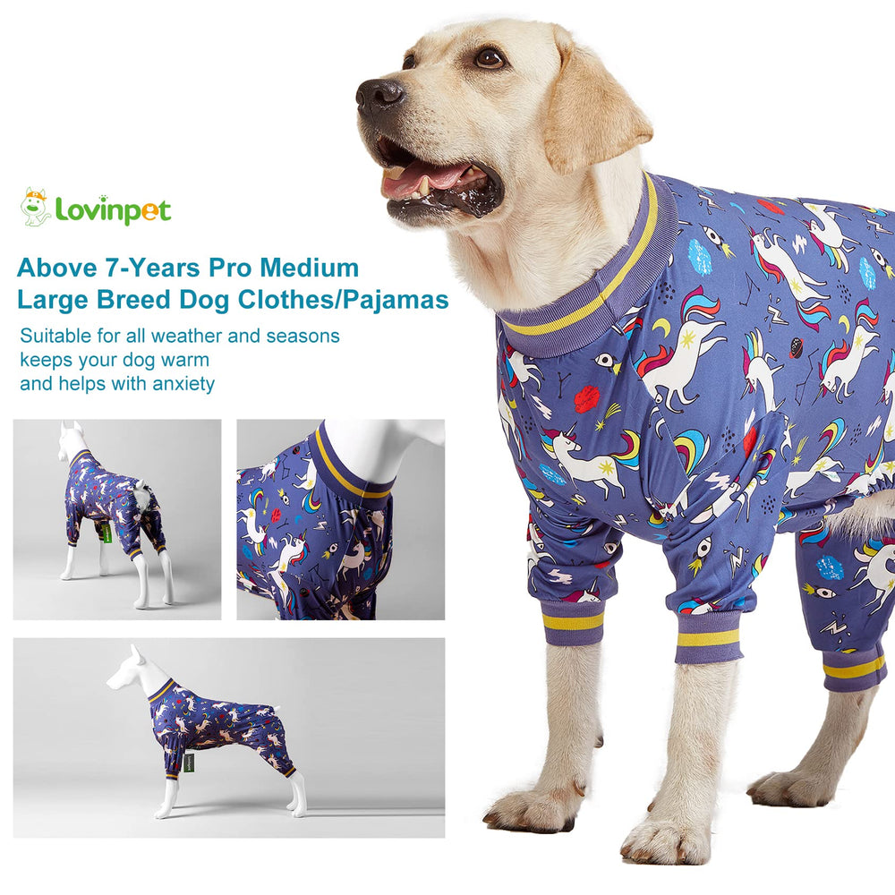 LovinPet XL comfortable fit on a large dog with secure coverage
