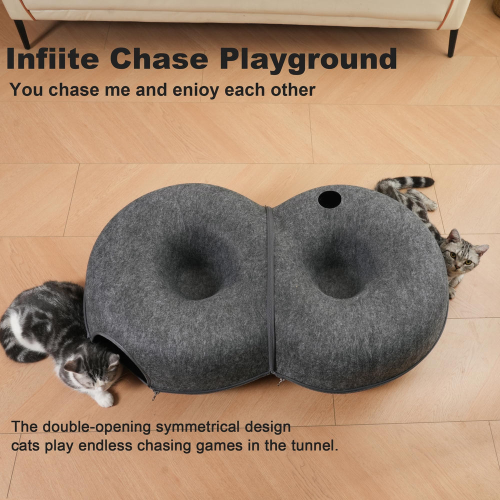 LovIntry tunnel durable soft-material construction resists wear for long-term use.