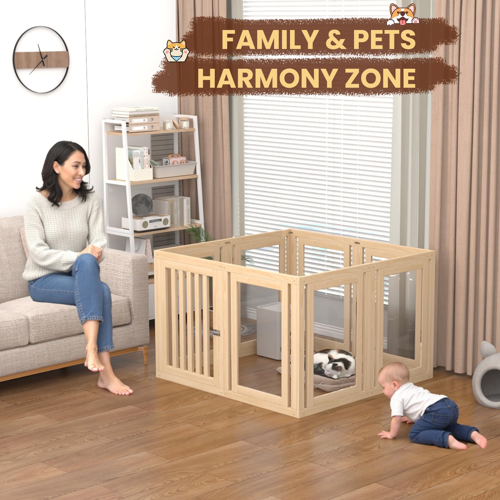 LOVIVO ventilated visible design keeps air flowing while you watch.