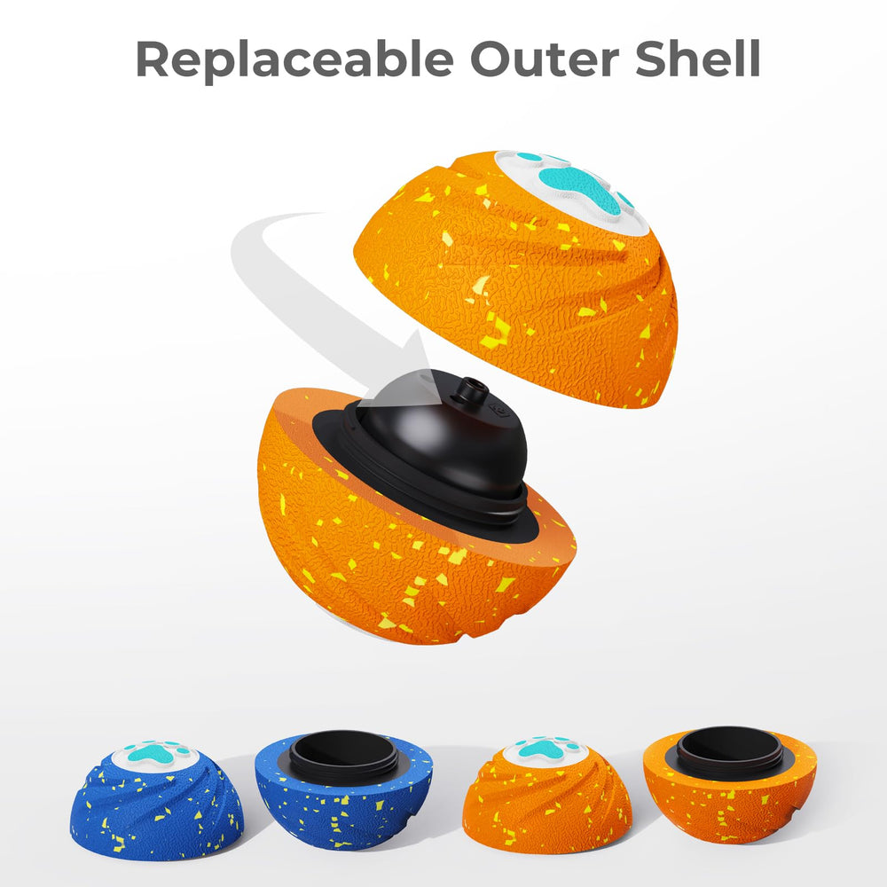 Lovkid IPX7 waterproof dog toy for indoor and outdoor use.