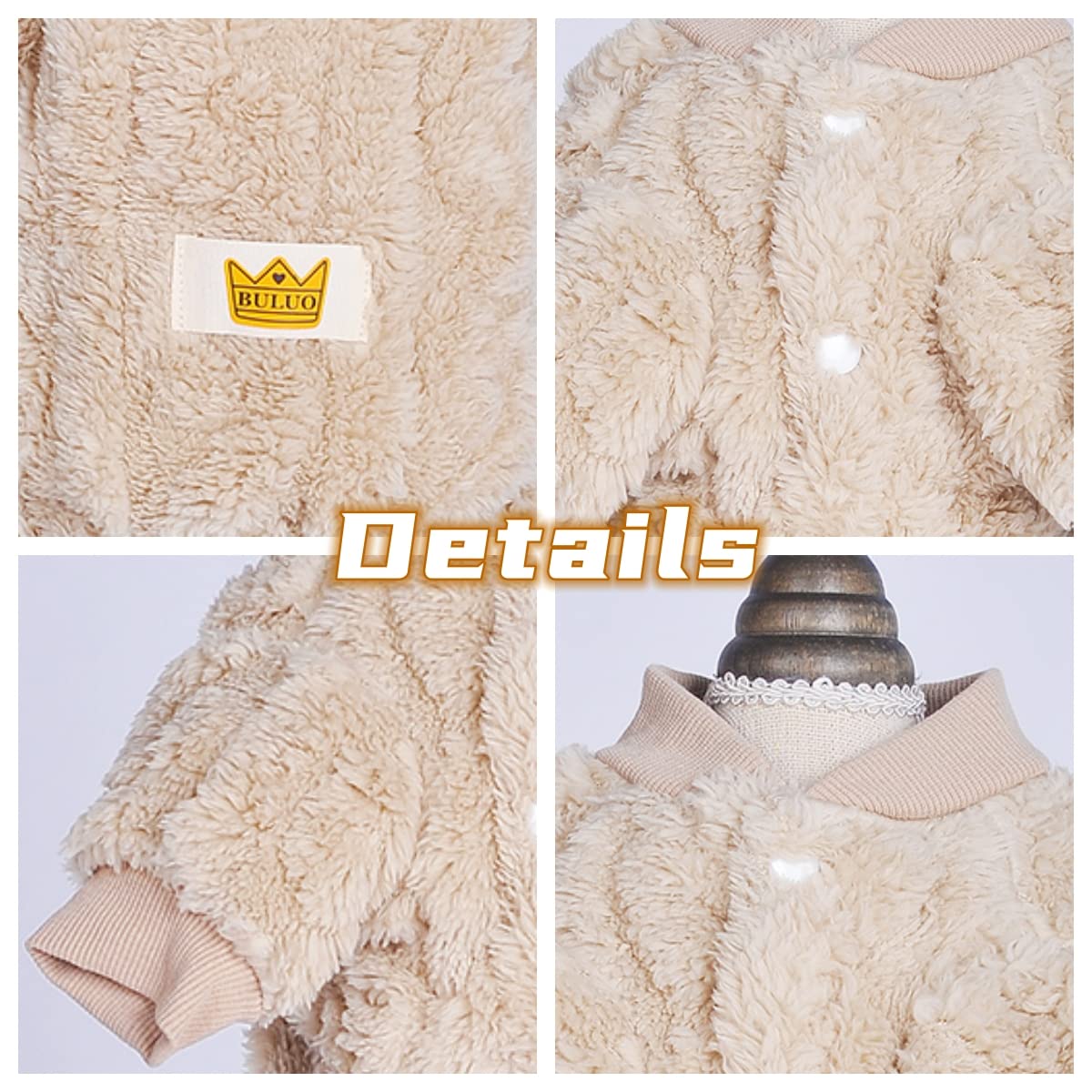 Loyanyy plush dog pajamas styled for holiday occasions and festive photos.