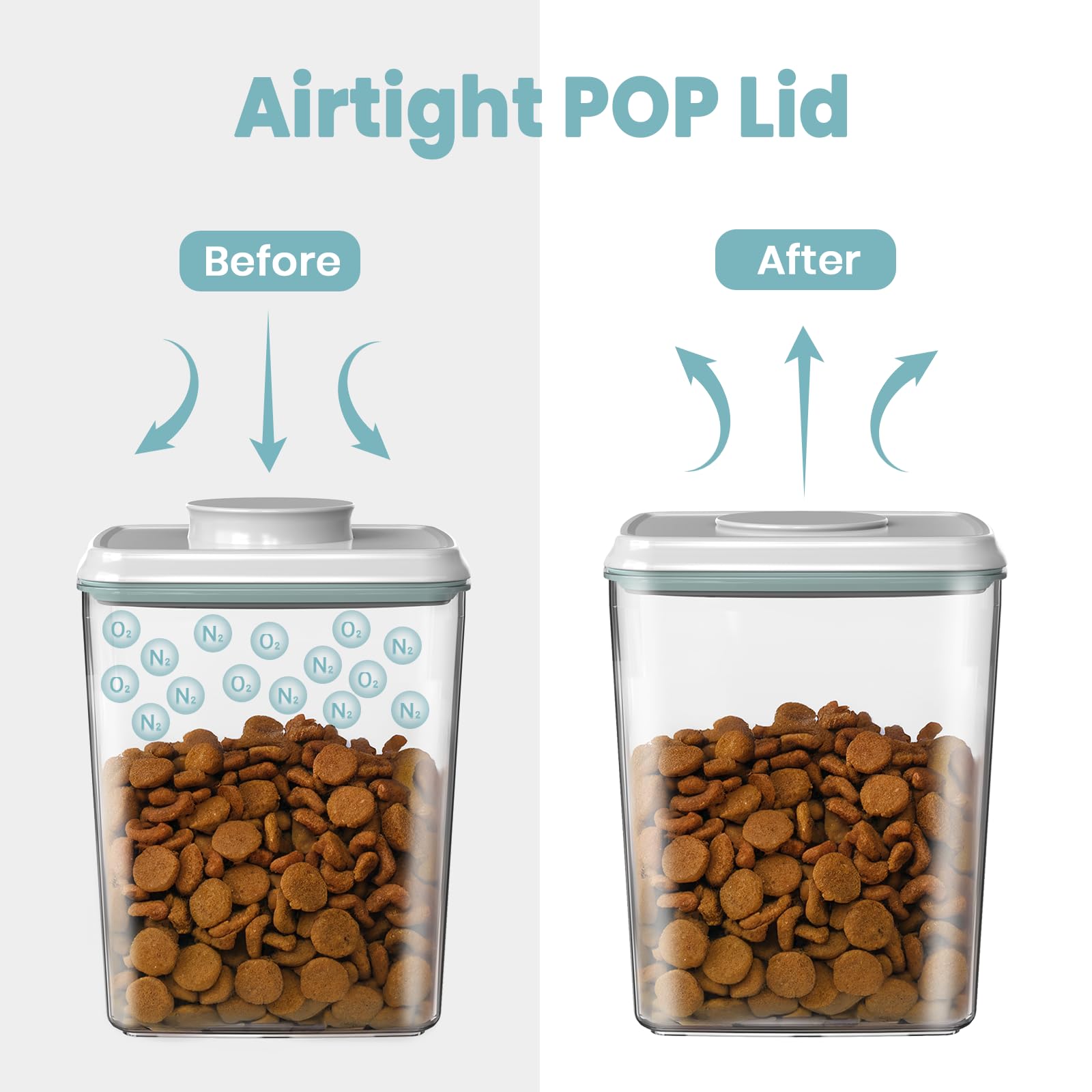 LOYOSEL two-size set 1.3 Qt and 2.2 Qt for varied treats.