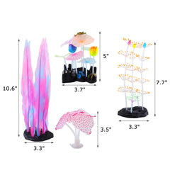 Lpraer pink seaweed glow decoration adds color and texture
