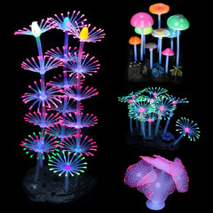 Lpraer glow branch coral decor adds vibrant underwater ambience with easy setup.