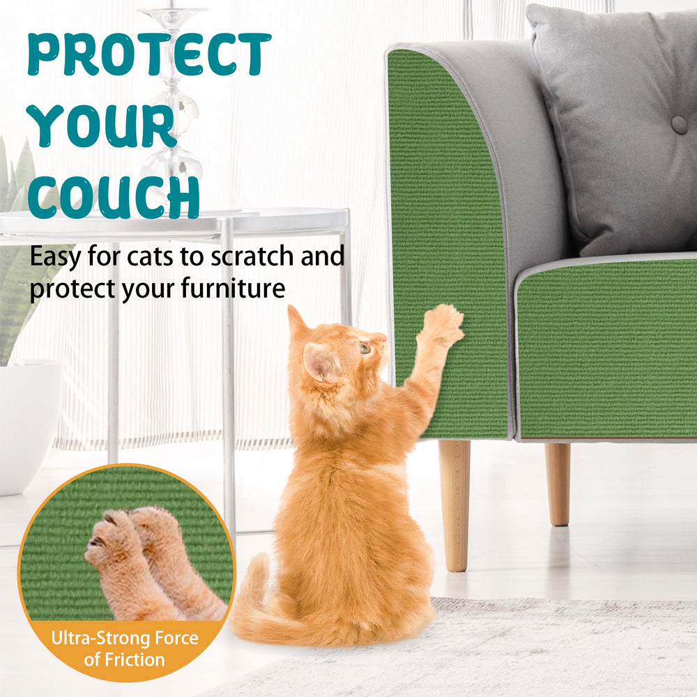 LSGCQ cat-shelves usage demonstrates mat on shelves and cat trees for protection.