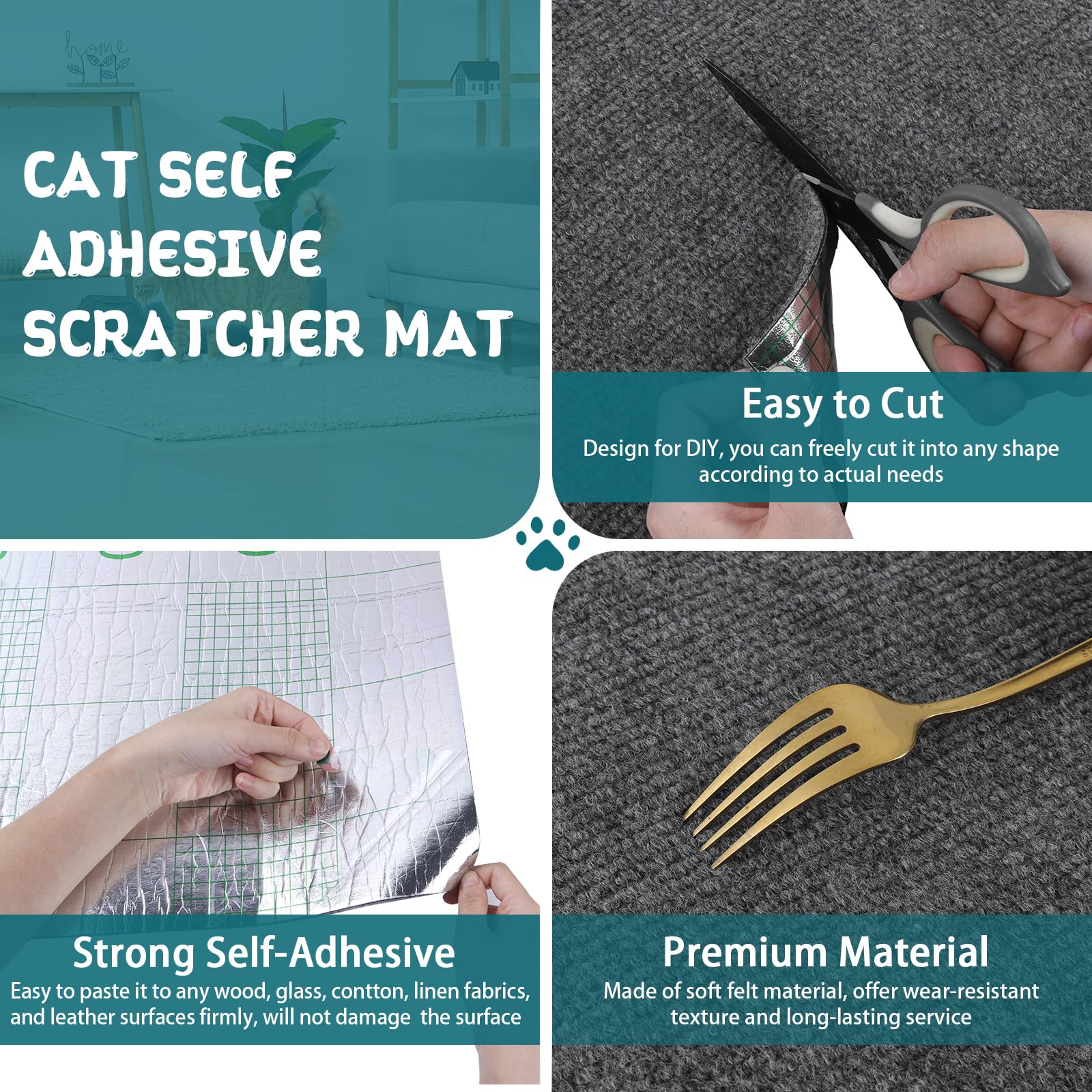 LSGCQ cat tree shelf setup demonstrates versatile surface protection for cat trees and shelves.
