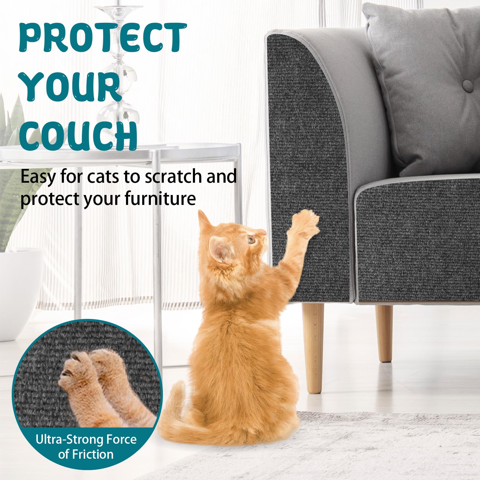 LSGCQ cat tree shelves application image shows versatile placement on shelves and furniture