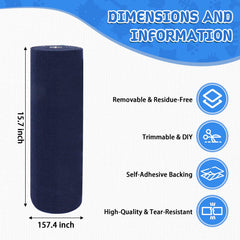 LSGCQ climbing cat scratcher mat adhesive back shows easy residue-free installation