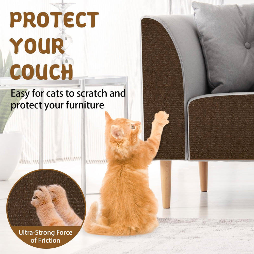 LSGCQ climbing cat scratcher mat DIY cutting option allows custom sizes.